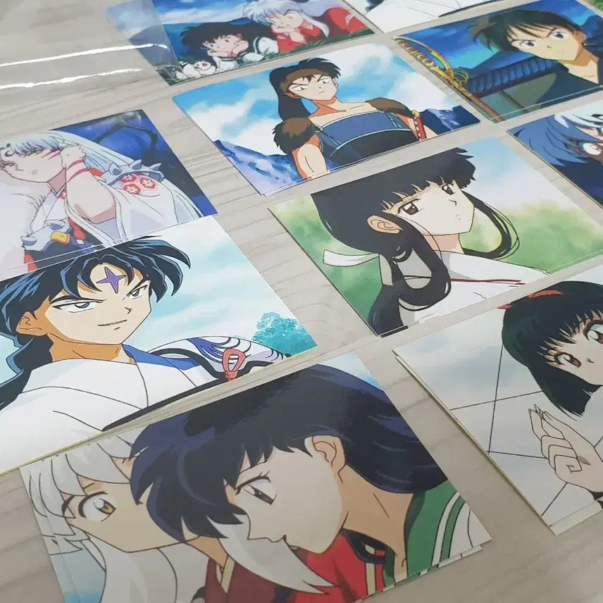 [BUNJANG] Inuyasha Square Stickers Mix / 이누야샤 사각 스티커 믹스