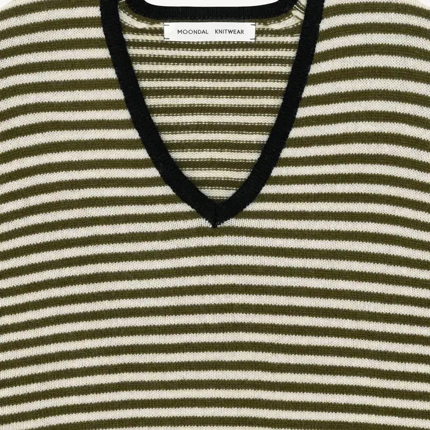 [SOLD OUT] 문달 리스카 니트 카키 (Unisex)