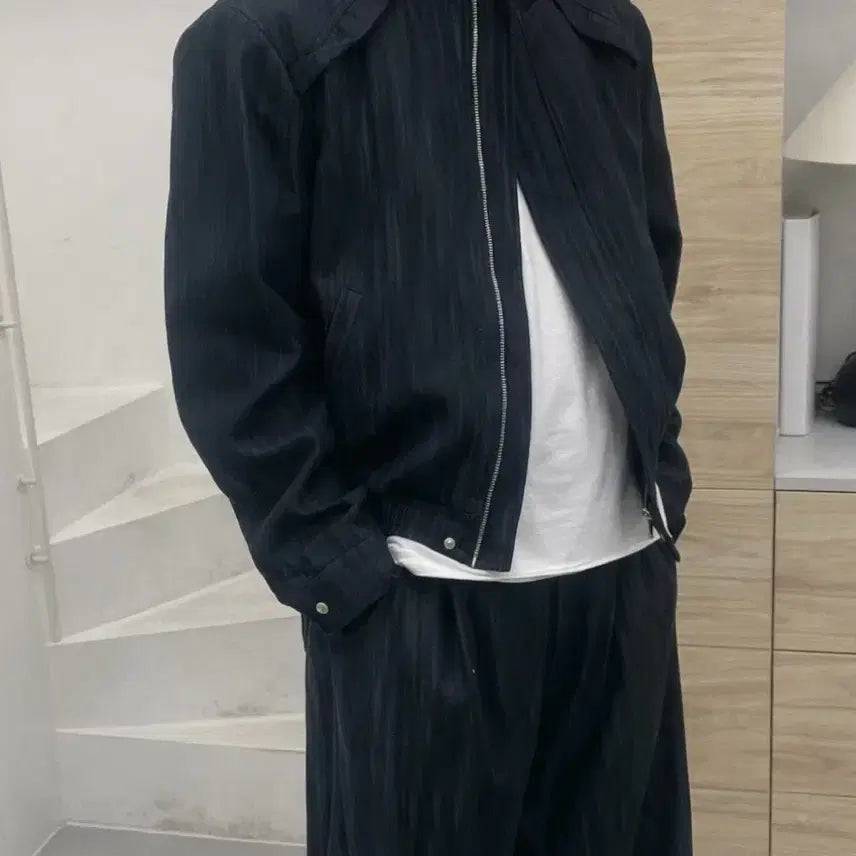 [BUNJANG] Denim Bomber Jacket / 봄버 데님 자켓
