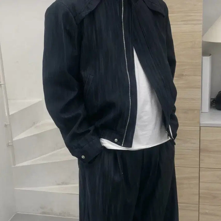 [BUNJANG] Denim Bomber Jacket / 봄버 데님 자켓