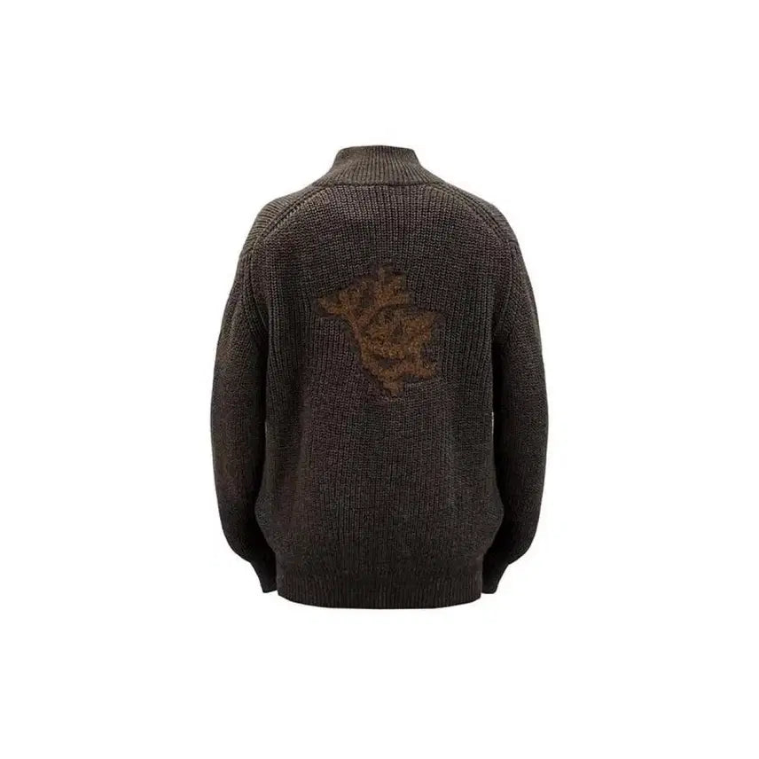 [BUNJANG] Ranra BOKASAFN Wool Blend Half Zip / 란라 Ranra BOKASAFN WOOL BLEND HALF ZIP