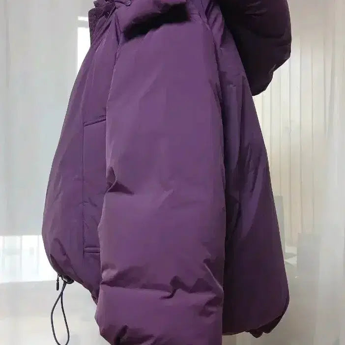 [BUNJANG] Snidel Purple Duck Down Short Padding Jacket / 스나이델 snidel 일본 퍼플 덕다운 패딩
