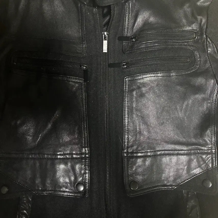 [BUNJANG] Goat Skin Leather Jacket / goat skin leather jacket