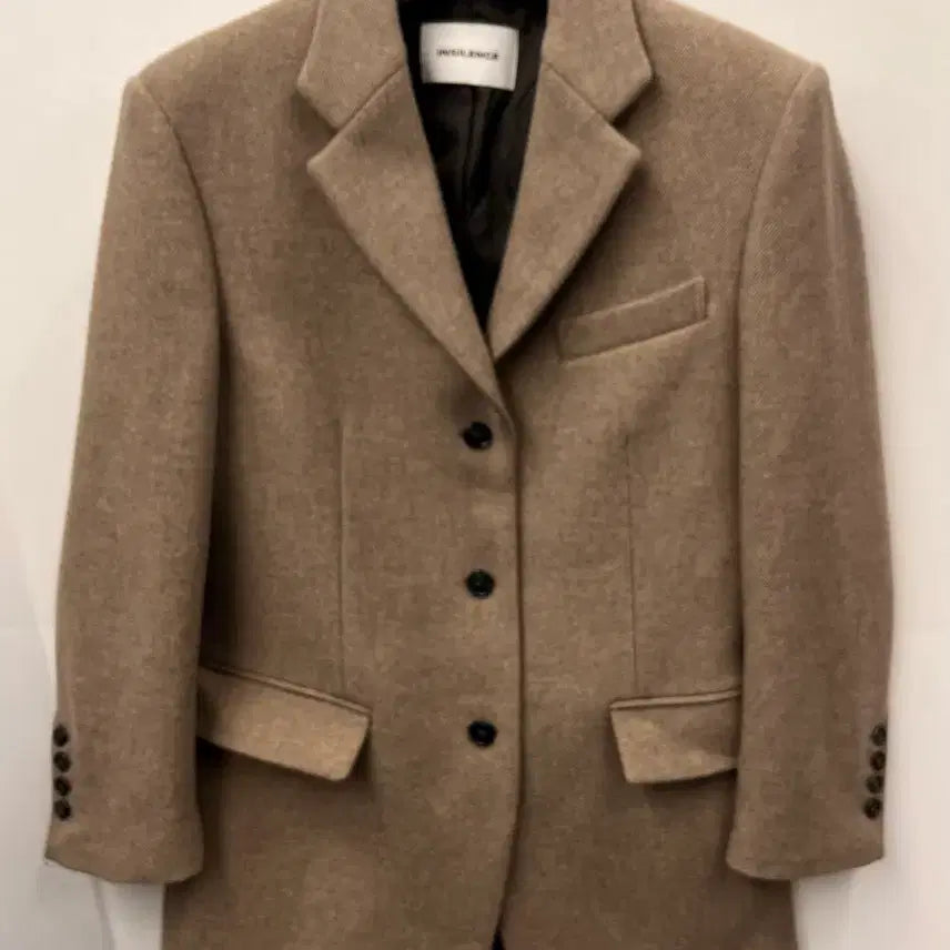 [BUNJANG] In Silence Oversized Belted Wool Jacket / 인사일런스 오버사이즈 벨티드 울 자켓 S