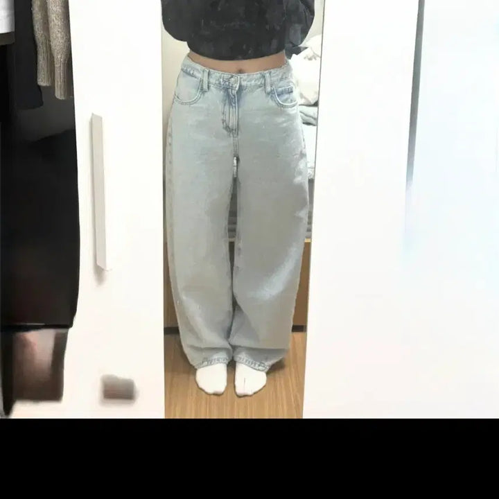 [BUNJANG] ZARA Wide Leg Jeans / 자라 청바지