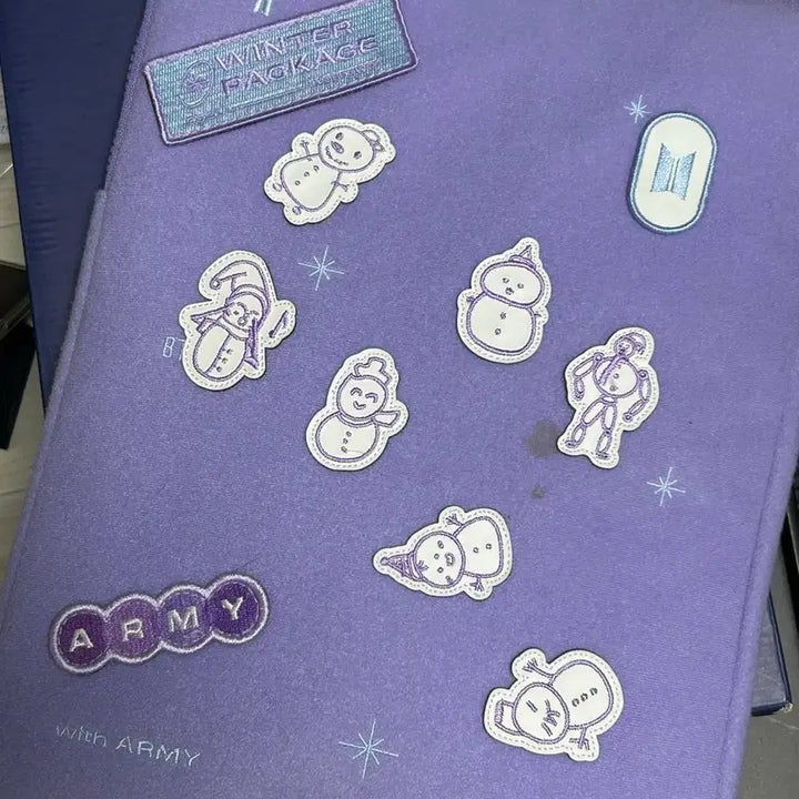 [SOLD OUT] BTS 윈터패키지 노트북 파우치