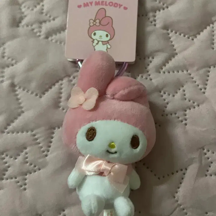 [BUNJANG] Sanrio My Melody Heart Carabiner Keychain / 산리오 정품 마이멜로디 하트 카라비너 키링
