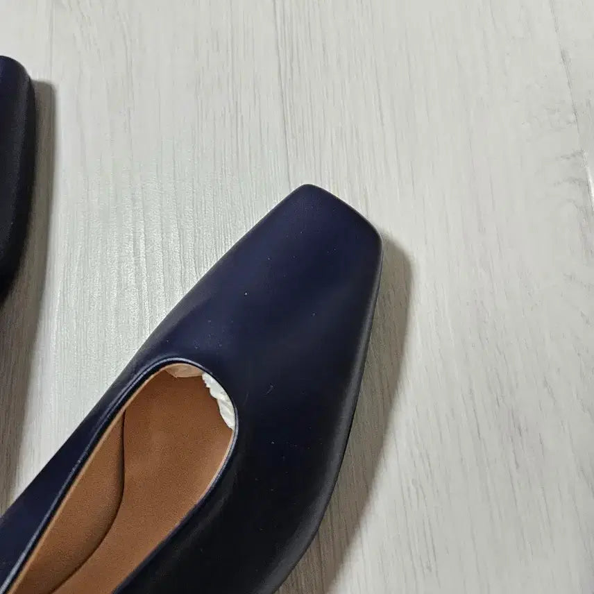 [BUNJANG] Shadow Move Navy Leather Pumps / (새상품) 수제화 천연소가죽 펌프스 네이비 220사이즈