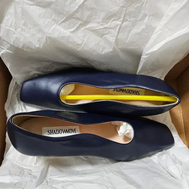 [BUNJANG] Shadow Move Navy Leather Pumps / (새상품) 수제화 천연소가죽 펌프스 네이비 220사이즈