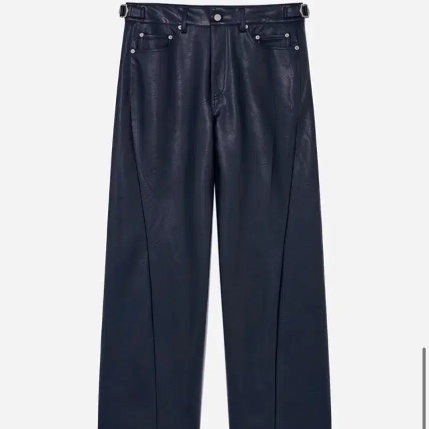 [SOLD OUT] [2]알렌느 폭스 레더 팬츠 1회 착용 네고차단