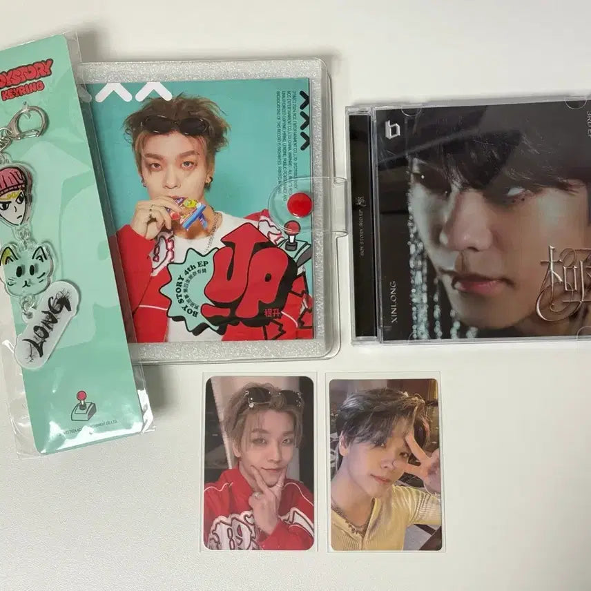 [BUNJANG] BOY STORY Xinlong Pump It Up Alpha Album Bundle Set / 보이스토리 허씬롱 앨범 양도 판매 펌핏업 알파 포카 알파드라이브원 씬롱