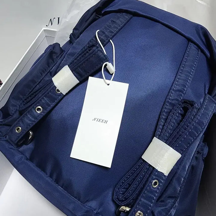 [BUNJANG] Nieeh Blackpink Jennie Nylon Backpack Navy / 새상품 블랙핑크 제니 니히 nieeh 가방 나일론 백팩 네이비