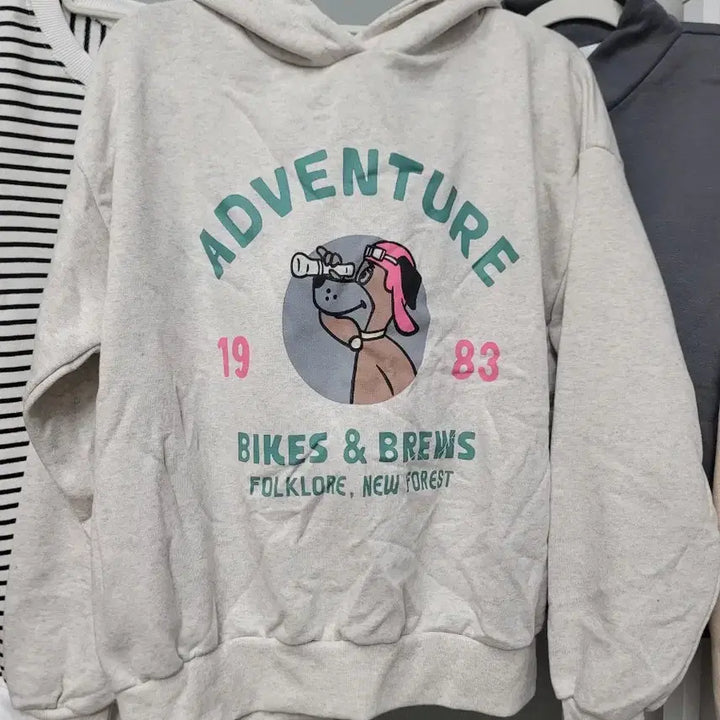 [BUNJANG] Assorted Tops Bundle Set / 3장 일괄가격)후드티, 맨투맨, 스트라이프 티셔츠