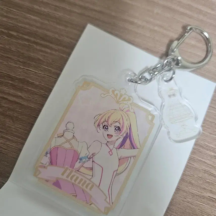 [BUNJANG] Aikatsu Planet Hana Acrylic Keychain / 아이카츠 플래닛 하나 아크릴 키링