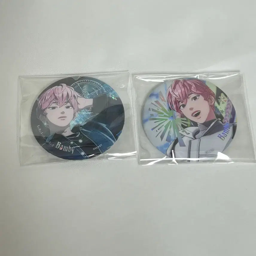 [BUNJANG] 플레이브 밤비 대쉬 캔뱃지 / 플레이브 밤비 대쉬 캔뱃지