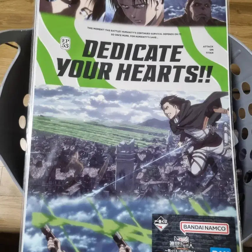 [BUNJANG] Attack on Titan Acrylic Stand Set / 진격의 거인 제일복권 하위상 팝니다