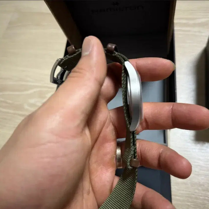 [BUNJANG] Hamilton Khaki Field Quartz Watch / 해밀턴 카키필드 쿼츠