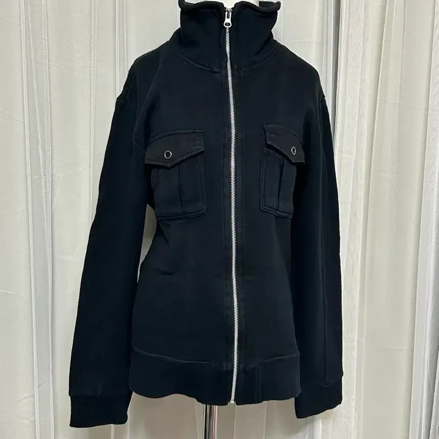 [BUNJANG] Comsaism High Neck Pocket Zip-up Jacket / 콤사이즘 하이넥 포켓 집업자켓