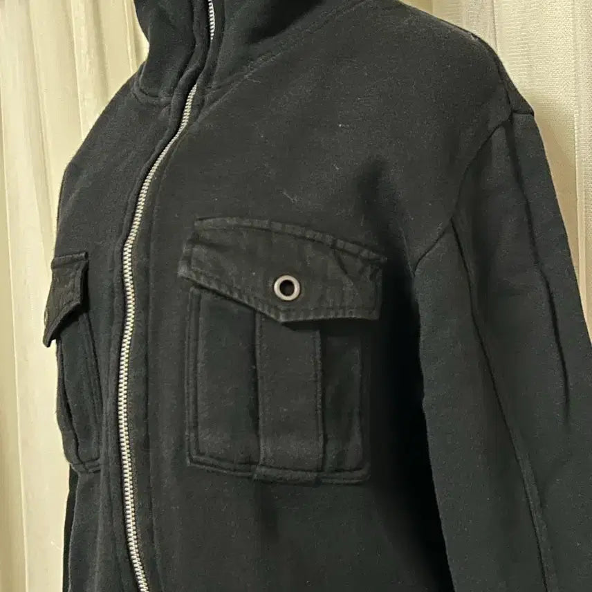 [BUNJANG] Comsaism High Neck Pocket Zip-up Jacket / 콤사이즘 하이넥 포켓 집업자켓