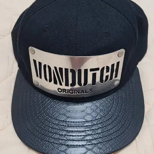 [BUNJANG] Von Dutch Snapback Cap / 본더치 블랙 스냅백 모자