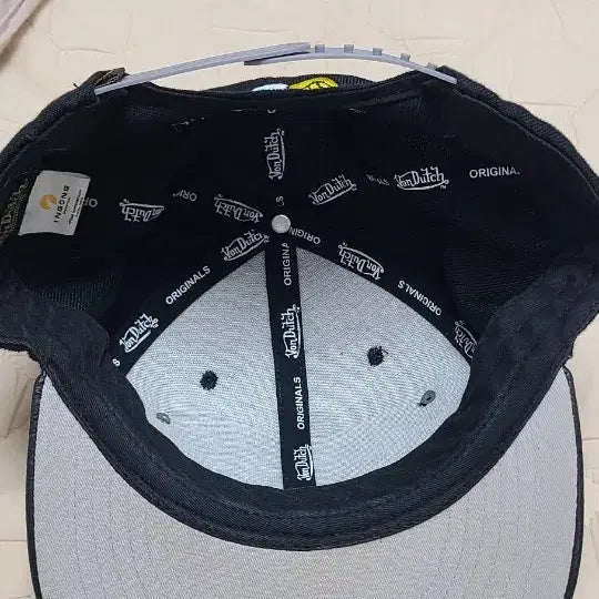 [BUNJANG] Von Dutch Snapback Cap / 본더치 블랙 스냅백 모자