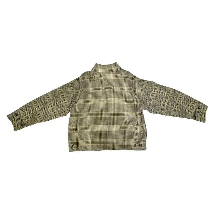 [BUNJANG] Auralee Wool Serge Check Blouson Jacket / 오라리 Auralee 울 서지 체크집업 블루종 5