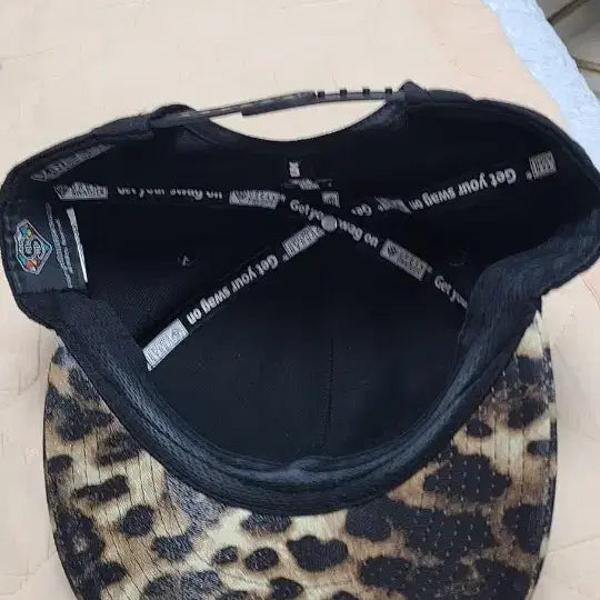 [BUNJANG] Urban Swagger Skull Leopard Baseball Cap / 어반 스웨거 블랙 해골 레오파드 야구모자