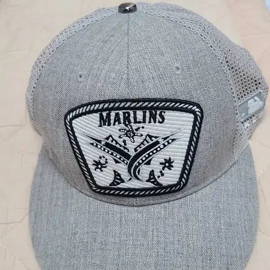 [BUNJANG] MLB Mariners Mesh Cap Gray / MLB 마린스 메쉬캡 모자 회색