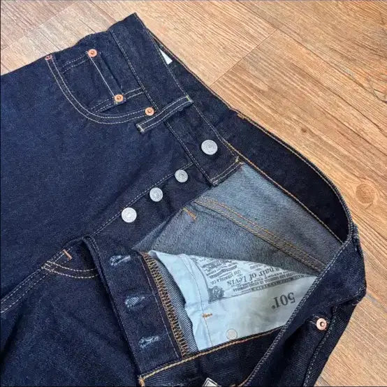 [BUNJANG] Levi's 501 Original Red Tab Denim Jeans / 리바이스 501 청바지 진청 데님 28 오리지널 레드 탭 프리미엄