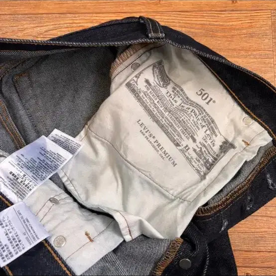 [BUNJANG] Levi's 501 Original Red Tab Denim Jeans / 리바이스 501 청바지 진청 데님 28 오리지널 레드 탭 프리미엄