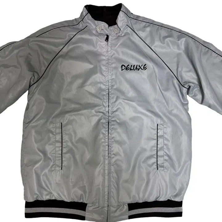 [BUNJANG] DELUXE JAPAN Reversible Zip-Up Jacket / 빈티지 디럭스 재팬 DELUXE JAPAN 리버시블 집업 자켓 L