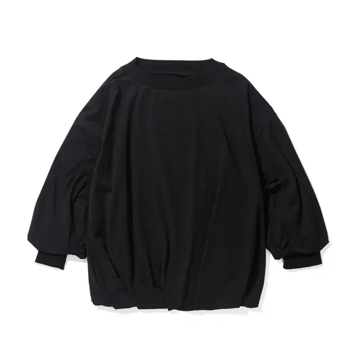 [BUNJANG] Oddly Workshop Puff Tee - Black / 오들리워크샵 puff tee