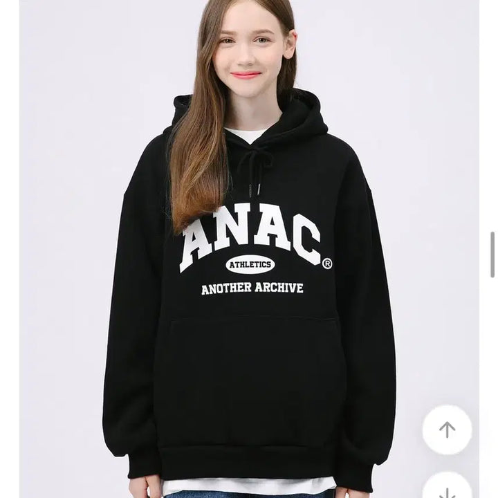 [BUNJANG] Anotherarchive Hoodie Black / 어나더아카이브 후드티 블랙