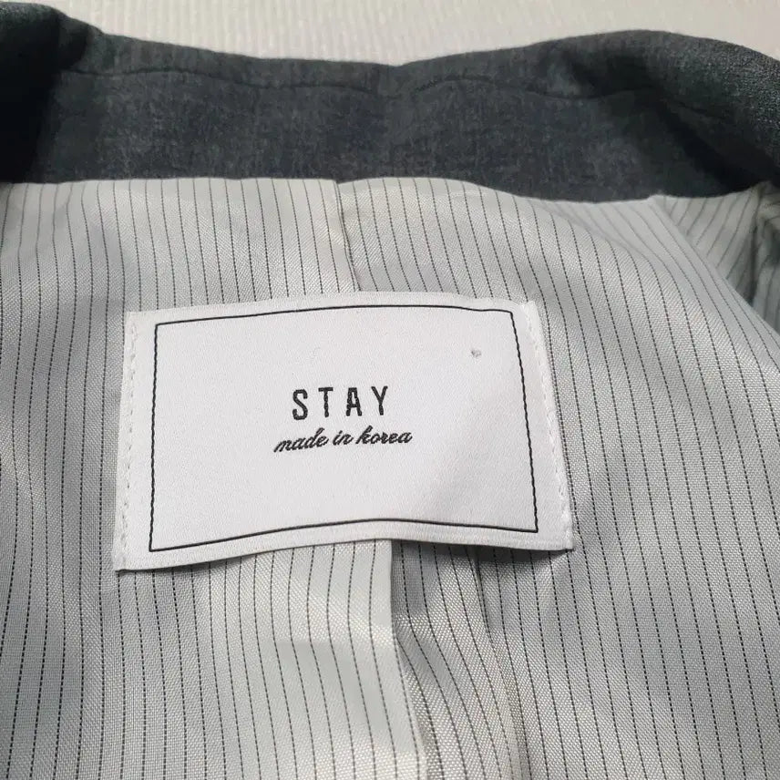 [BUNJANG] STAY Gray Blazer Jacket / STAY 회색 여성 블레이저 66사이즈 여성90