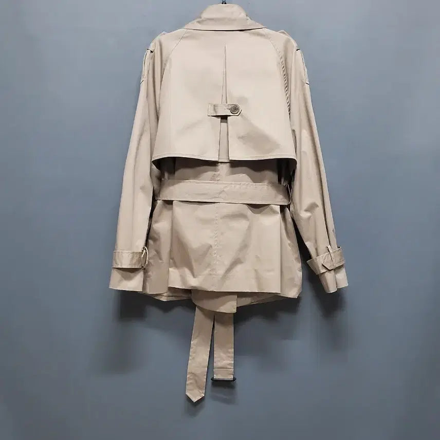 [BUNJANG] Cotton Trench Jacket / 면 트렌치 자켓