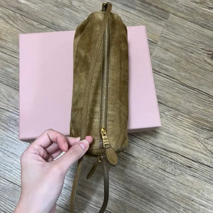 [BUNJANG] Miu Miu Suede Bag / 미우미우 스웨이드백