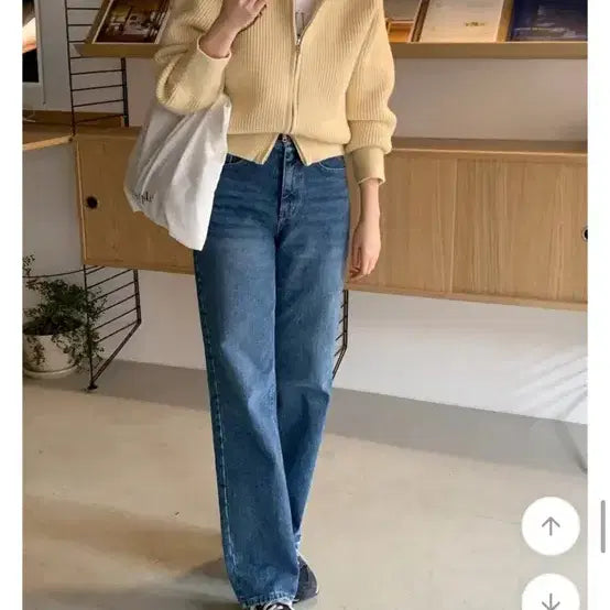 [BUNJANG] Pureuda Women's Jeans M Size / 진청 여성m사이즈 바지 청바지