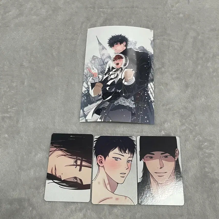 [BUNJANG] Mr. Blue, Bomtoon, Lezhin Collection Photocard Bundle Set / 미스터블루 봄툰 레진 컬렉션 포카 바닐라 선디 프박 프린팅박스 bl 비엘