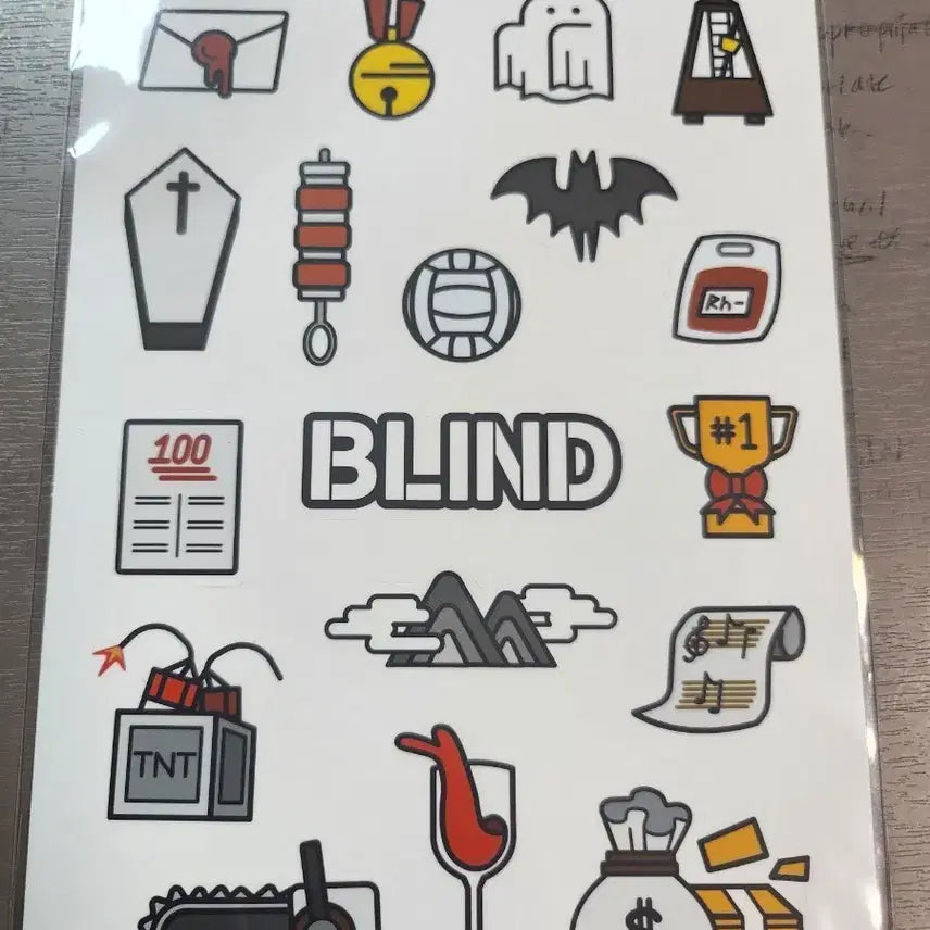 [BUNJANG] Jamtteul Blind Sticker / 잠뜰 블라인드 스티커