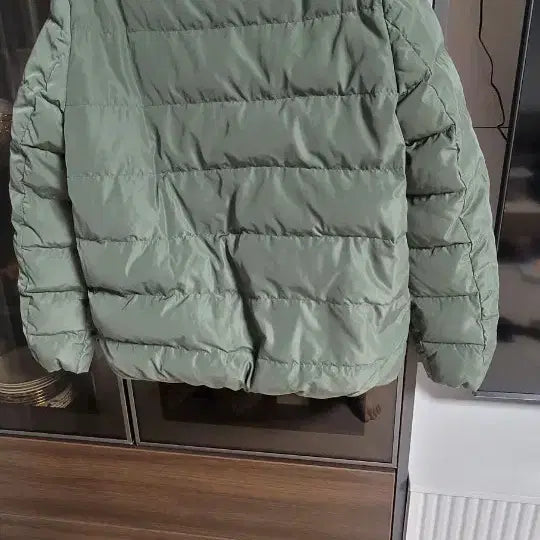 [BUNJANG] BCBG Goose Down Padded Jumper / BCBG 니트포켓 구스다운 패딩 점퍼