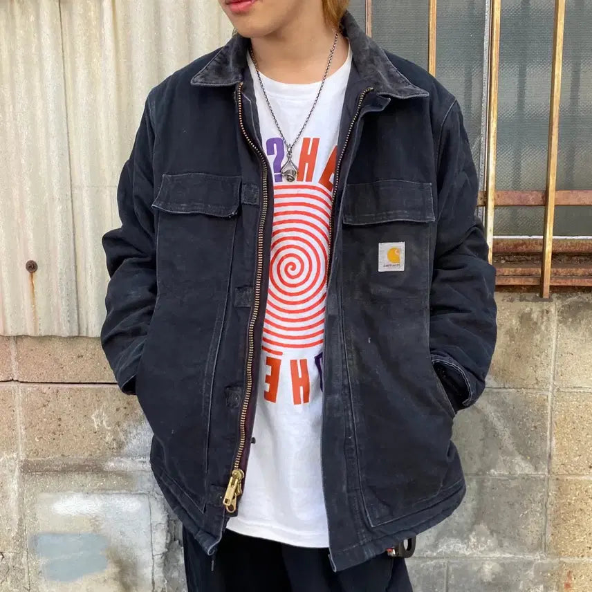 [BUNJANG] Carhartt Traditional Duck Jacket XL / 빈티지 90s 칼하트 CARHARTT 트레지셔널 덕 자켓 XL