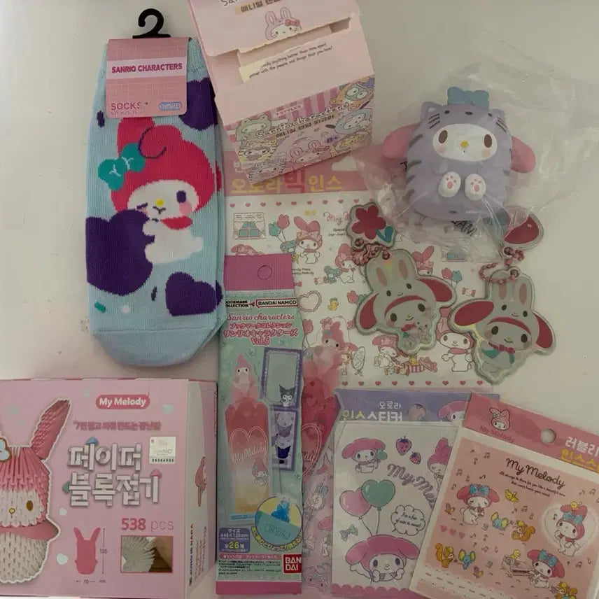 [BUNJANG] Sanrio My Melody Bundle Set / 산리오 마이멜로디 일괄