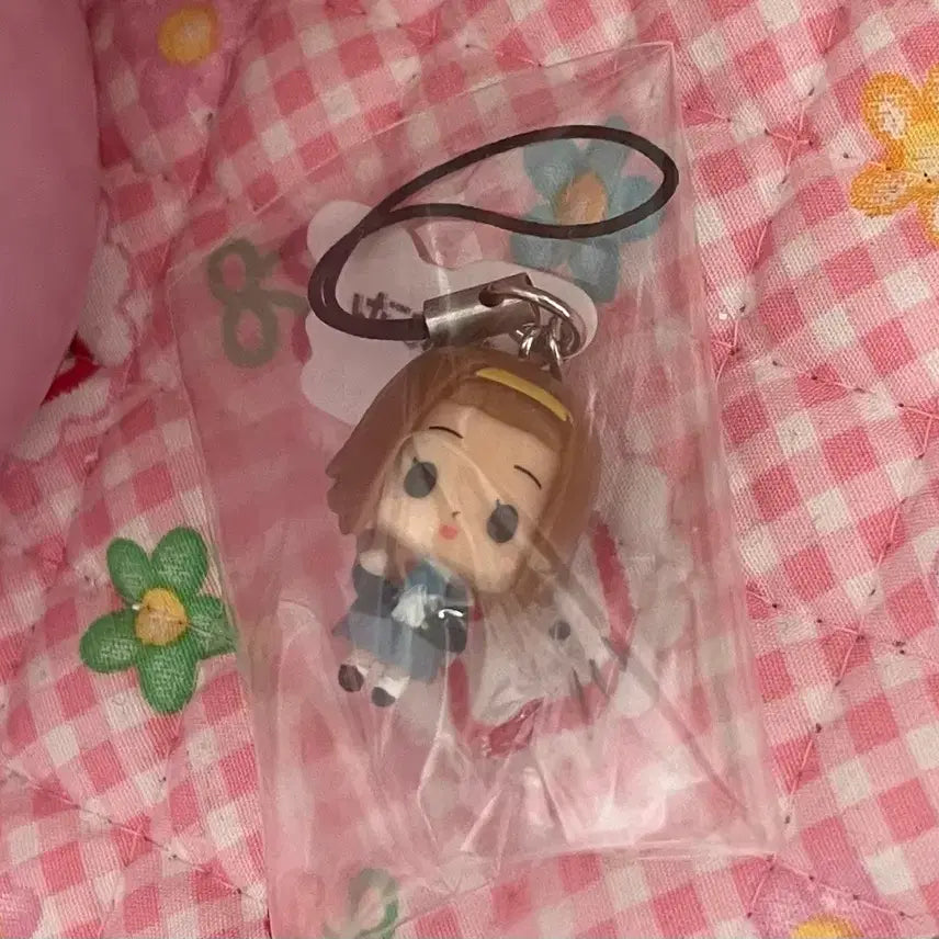 [BUNJANG] K-ON! Ritsu Figure Keyring Strap / 케이온 키링 스트랩 방과후 티타임 리츠 피규어 갸루 미소녀 고전스트랩