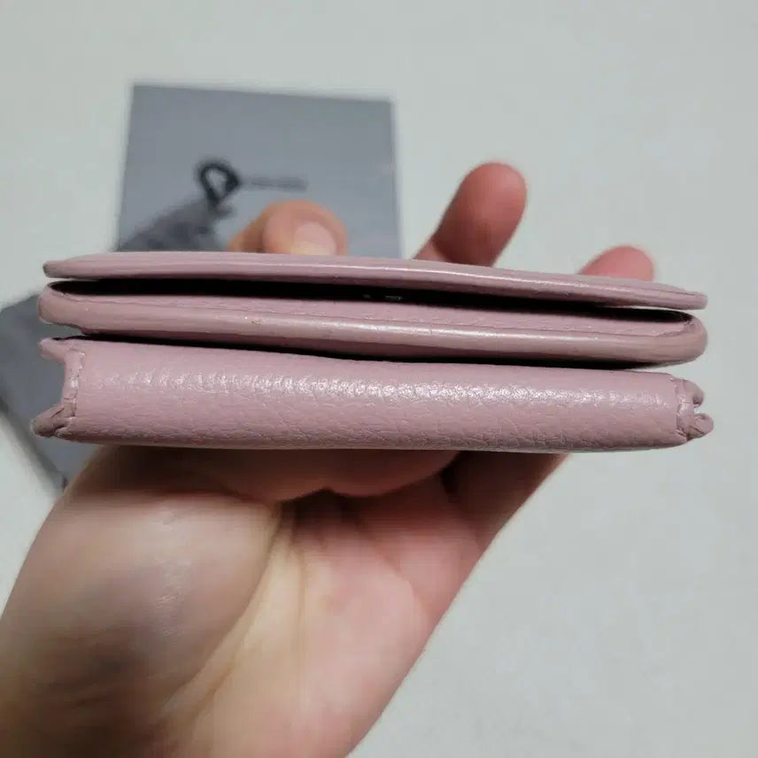 [BUNJANG] Balenciaga Baby Pink Wallet / 정품 발렌시아가 미니 반지갑 베이비핑크 캐쉬 미니