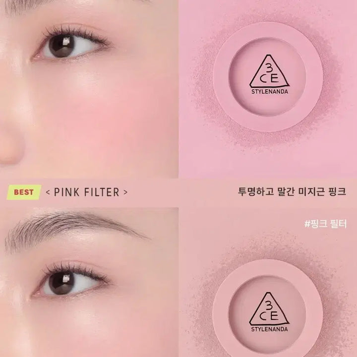 [BUNJANG] 3CE Blush Fulls in Love + Pink Filter Bundle / 3ce 페이스 블러쉬 풀스인러브+핑크필터 일괄