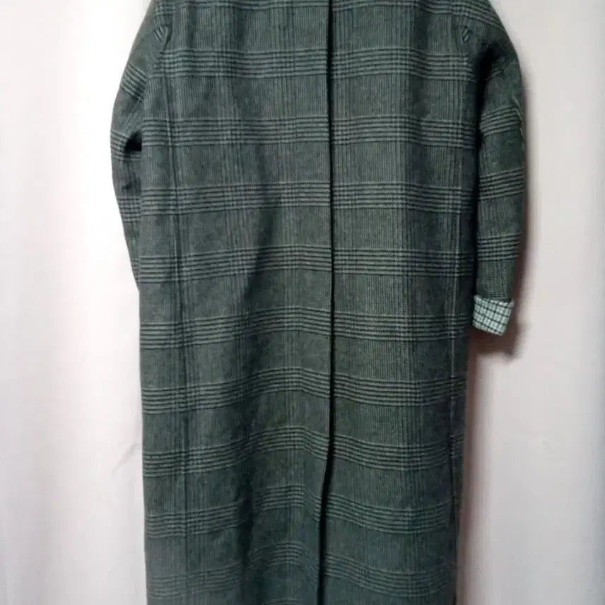 [BUNJANG] Chunchoo System Wool Check Coat / 춘추,시스템 울체크 코트