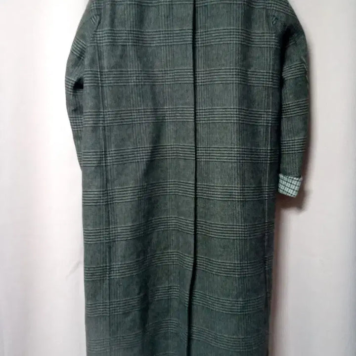 [BUNJANG] Chunchoo System Wool Check Coat / 춘추,시스템 울체크 코트