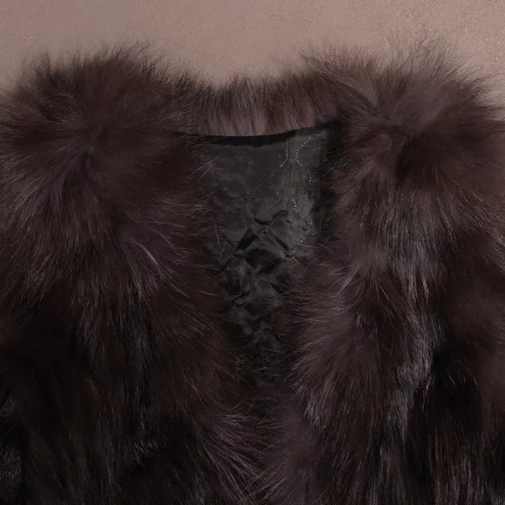 [BUNJANG] Vintage Fur Vest C225 / 일본빈티지 퍼 베스트 C225