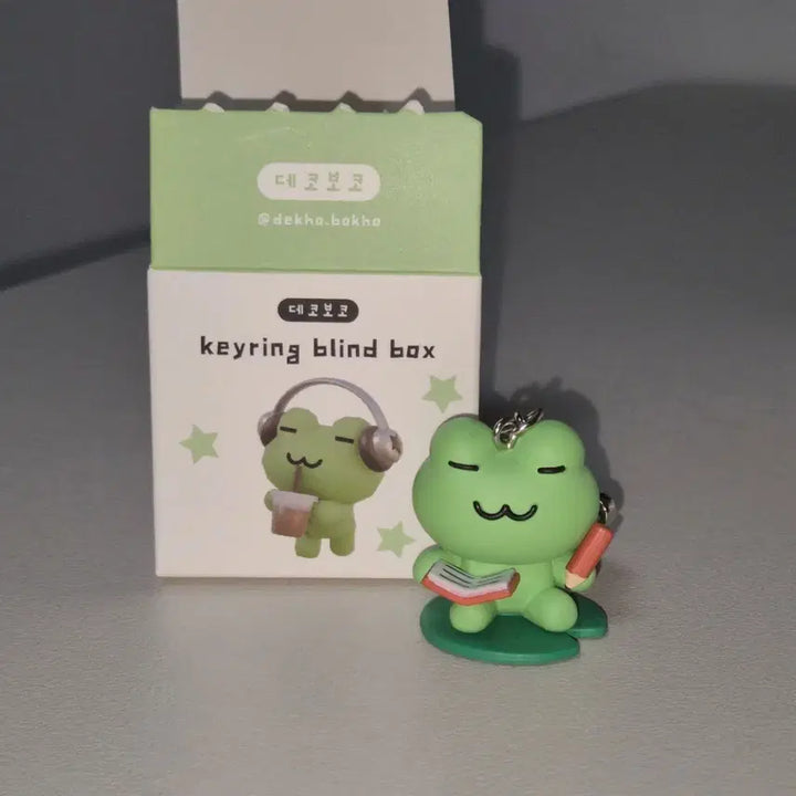 [BUNJANG] Decoboco Frog Keyring / 데코보코 개구리 키링