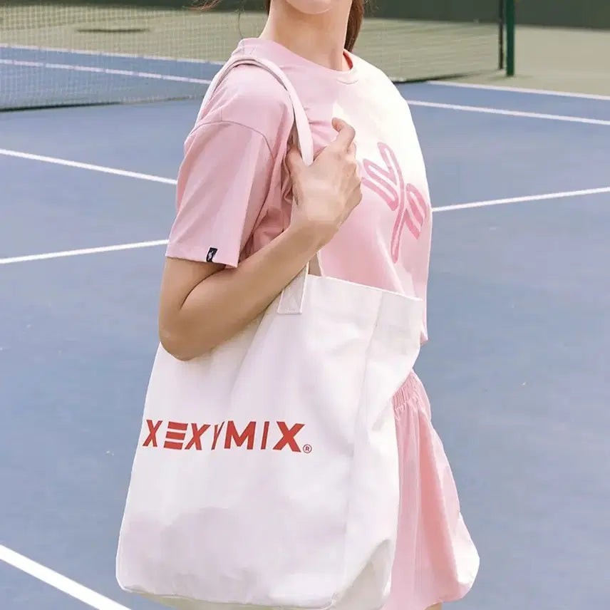 [BUNJANG] XEXYMIX White Eco Bag / 젝시믹스 XEXYMIX 화이트 에코백